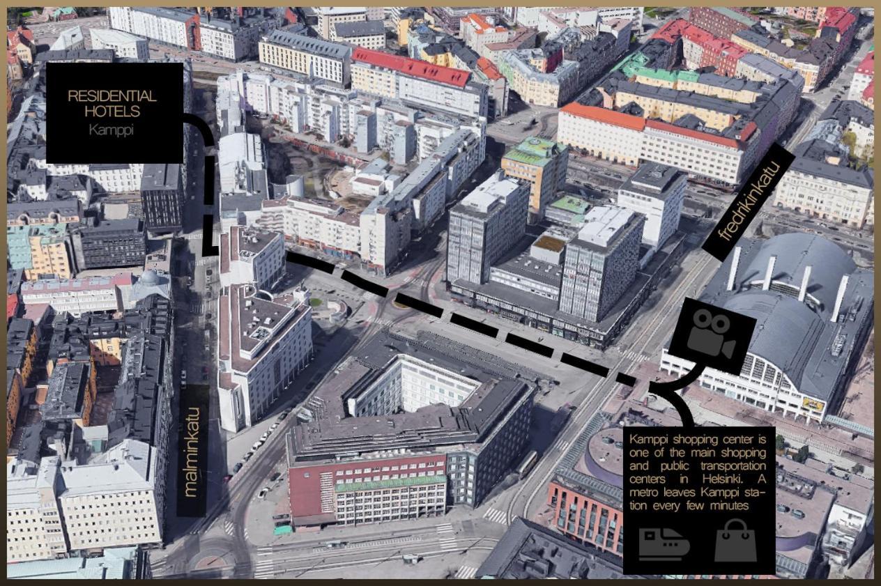 Residential Homes Kamppi Helsinki Exterior foto